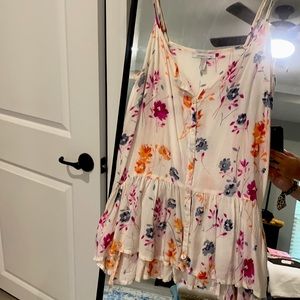 O’Neill Floral, thin strapped tank top, size M